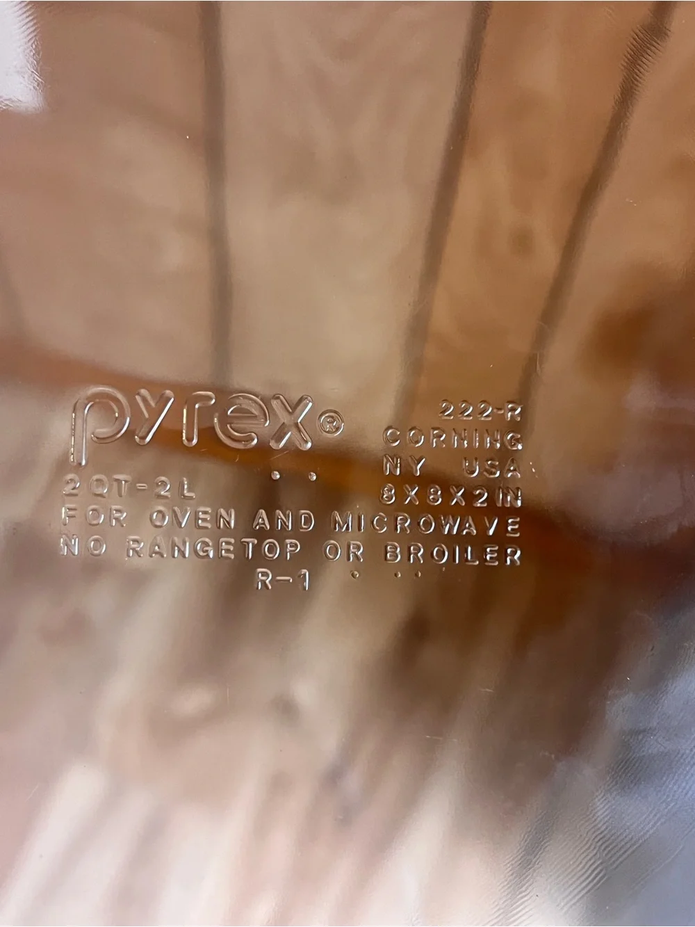 Pyrex Glass Square baking dish